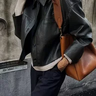 Kurtki damskie - TEMU Kurtka Damska Casual - Czarna, Styl Bomber z Guzikami, Długie Rękawy i Klapkami, Idealna na Codzienne Stroje, Casualowa Kurtka Zewnętrzna - miniaturka - grafika 1