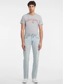 Spodnie męskie - Guess Jeans Jeansy M4YA1B D5DO1 Niebieski Regular Fit - miniaturka - grafika 1