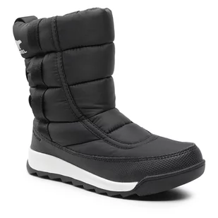 Sorel Śniegowce Youth Whitney II Puffy Mid NY3873 Black 010 - Śniegowce damskie - miniaturka - grafika 1
