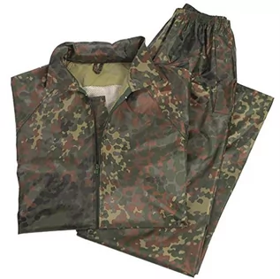 Kurtki męskie - Mil-Tec MIL-Tec męski strój przeciwdeszczowy, kolor: Flecktarn , rozmiar: 3xl 10625021 - grafika 1