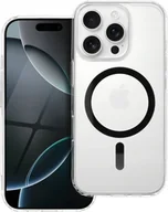 Etui i futerały do telefonów - Drop Glue Colorful Ring Mag Cover kompatybilny z MagSafe pasuje do IPHONE 11 czarny - miniaturka - grafika 1