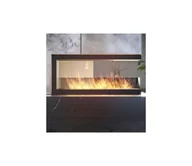 Kominki wolnostojące - InFire - Kominek narożny BIO 120x50 cm 3kW dwustronny - miniaturka - grafika 1