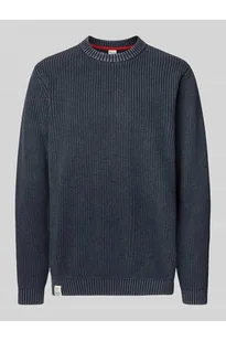 Sweter o kroju regular fit z czystej bawełny model PARKER CREW - Pepe Jeans - Swetry męskie - miniaturka - grafika 1