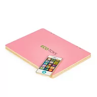 Zabawki interaktywne dla dzieci - Tablica edukacyjna magnetyczna laptop litery cyfry ECOTOYS - miniaturka - grafika 1