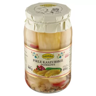 Dagoma Pikle kaszubskie ogórkowe 900 g - Warzywa w marynacie - miniaturka - grafika 1