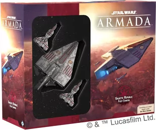 Star Wars Armada. Galactic Republic Fleet Starter Fantasy Flight Games - Gry bitewne - miniaturka - grafika 1