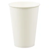 Naczynia i sztućce jednorazowe - Kubek papierowy biały 10 sztuk - miniaturka - grafika 1