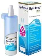 Wzrok i słuch - BAUSCH HEALTH Hyal-Drop Pro krople do oczu 10 ml |  OD 199 PLN! - miniaturka - grafika 1