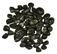 Dekoracje do akwarium - Żwirek do akwarium Happet czarny 0.7cm 0.5kg - miniaturka - grafika 1