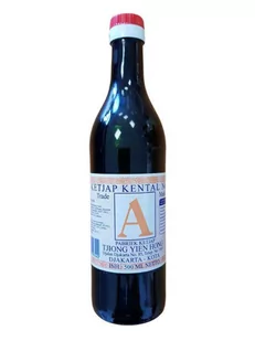 Słodki Sos Sojowy Ketjap Manis Indonezyjski A-Merk 500ML - Majonezy i dressingi - miniaturka - grafika 1