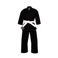 Kimona, stroje i obuwie - Kimono do Karate 8 OZ czarne - miniaturka - grafika 1