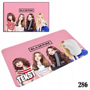 PODKŁADKA POD MYSZKĘ MYSZ WZORY DO WYBORU - BLACKPINK BTS KPOP 20x24cm - Podkładki pod mysz - miniaturka - grafika 1