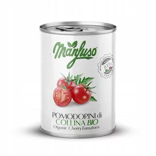 MANFUSO Pomidory cherry BIO 400 g - Zdrowa żywność - miniaturka - grafika 1