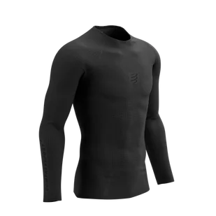 COMPRESSPORT Koszulka termoaktywna męska ON/OFF BASE LAYER LS TOP black - Koszulki sportowe męskie - miniaturka - grafika 3