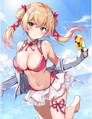 Plakat Anime Manga HoloLIVE holo_037 A2 (custom)