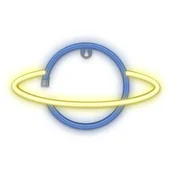 Dekoracje domu - Forever Light Neon LED LIGHT Saturn RTV100228 RTV100228 - miniaturka - grafika 1