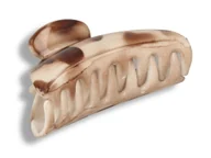 Ozdoby do włosów - Orientana, Klamra spinka do włosów plamka brązowa - miniaturka - grafika 1