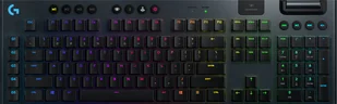 Logitech G G915 LIGHTSPEED Wireless RGB Mechanical Gaming Keyboard - GL Tactile klawiatura RF Wireless + Bluetooth Belgijski Węgiel - Klawiatury - miniaturka - grafika 1