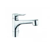 Baterie kuchenne - KLUDI 329450562 MIX jednouchwytowa bateria kuchenna z wyciąganą wylewką Multi, uchwyt kabł. - miniaturka - grafika 1