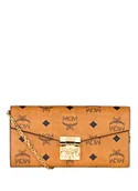 Portfele - Mcm Portfel Patricia Visetos Do Przewieszenia Przez Ramię braun - miniaturka - grafika 1