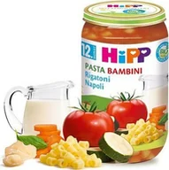 Dania dla dzieci - HiPP, wegetariańskie rigatoni napoli z serem, 250 g - miniaturka - grafika 1