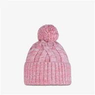 Czapki dla dzieci - Buff Czapka dziecięca Knitted & Fleece Hat kolor różowy - miniaturka - grafika 1