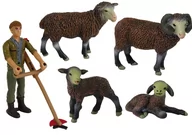 Figurki dla dzieci - Zestaw Figurek Farma Wypas Owiec Farmer Owce Zagroda - miniaturka - grafika 1