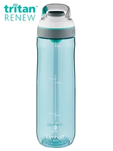 Butelka na wodę Contigo Cortland 720ml - Grayed Jade/White - Shakery i bidony sportowe - miniaturka - grafika 1