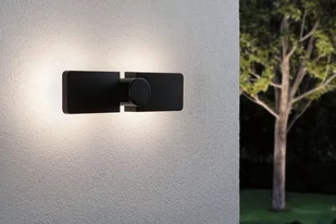 Oprawa elewacyjna PEKANA LED 2X6W IP44 antra/alum - Lampy ścienne - miniaturka - grafika 4