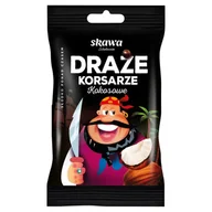 Cukierki - Skawa Draże kokosowe Korsarz 70 g - miniaturka - grafika 1