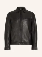 Moda i Uroda OUTLET - Allsaints Kurtka Skórzana Luck schwarz - miniaturka - grafika 1