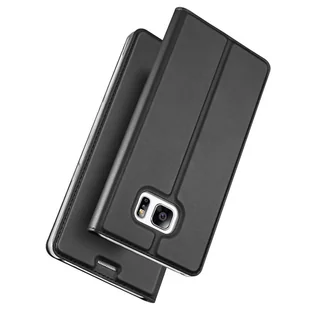 Pokrowiec na telefon komórkowy Samsung Galaxy S7 Book Etui ochronne Slim Flip Cover Case - Etui i futerały do telefonów - miniaturka - grafika 1