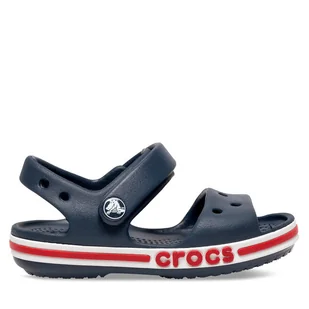 Sandały Crocs BAYABAND SANDAL 205400-4CC Granatowy - Buty dla chłopców - miniaturka - grafika 1