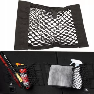 ORGANIZER SIATKA NA RZEP DO BAGAŻNIKA AUTA 40x25 - Akcesoria motoryzacyjne - miniaturka - grafika 1