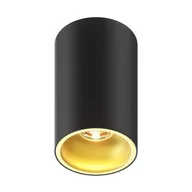 Lampy sufitowe - Zuma Line Deep SL 89313-N spot lampa sufitowa 1x50W GU10 czarny/złoty - miniaturka - grafika 1