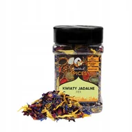 Przyprawy i zioła sypkie - Płatki Kwiatów Jadalnych Mix 20g Sindibad Spices do Dekoracji Wypieków / Sałatek - miniaturka - grafika 1