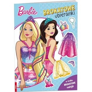 Barbie dreamtopi Brokatowe ubieranki - Książki edukacyjne - miniaturka - grafika 1