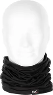 Czapki i chusty sportowe damskie - FoxOutdoor Szalik FoxOutdoor Merino Lite, czarny - miniaturka - grafika 1