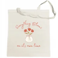 Torby i wózki na zakupy - Torba na zakupy nadruk KWIATY Everything Blooms - miniaturka - grafika 1