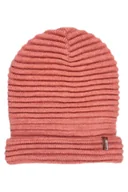 Czapki damskie - WRANGLER BERRY MELEE RIBBED HAT CZAPKA ZIMOWA - miniaturka - grafika 1
