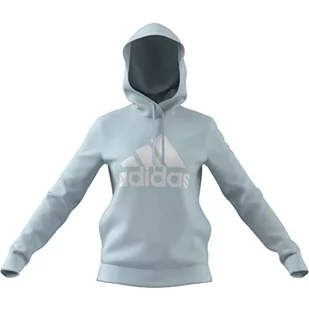 adidas Damska bluza z kapturem W Bl FL Hd, kaszazu/biały, rozmiar XS, Casazu/biały, XXS - Bluzy damskie - miniaturka - grafika 1