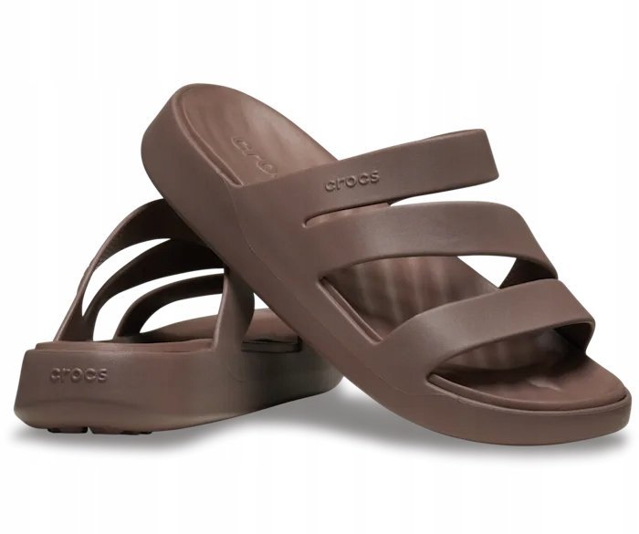 Crocs Damskie Lekkie Buty Klapki Getaway Strappy 209587 Sandal 38-39