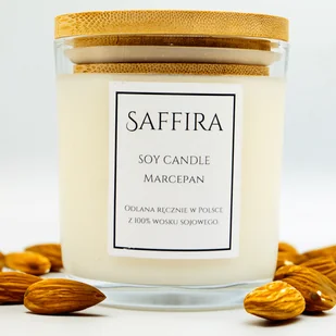Świeca sojowa – Marcepan - 180ml - Świece - miniaturka - grafika 1