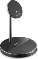 Ładowarki do telefonów - Hama Ładowarka indukcyjna do telefonu Qi2 2w1 15 W - miniaturka - grafika 1
