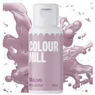 Dodatki do ciast w proszku - Barwnik olejowy do mas tłustych kremów czekolady fioletowy colour mill 20ml - miniaturka - grafika 1