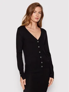 Guess Kardigan Zena W2YR33 Z2V62 Czarny Regular Fit - Swetry damskie - miniaturka - grafika 1