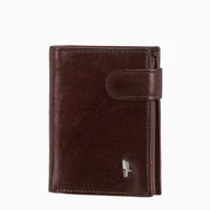 Portfele - Portfel Męski Skórzany Skóra Naturalna RFID PUCCINI Brązowy CR2305-2 - miniaturka - grafika 1