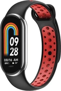 Pasek BELINE Beli02499 do Xiaomi Mi Band 8/9 Czarno-czerwony - Akcesoria do smartwatchy - miniaturka - grafika 6