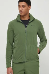 Columbia bluza sportowa Fast Trek Light kolor zielony gładka - Bluzy męskie - miniaturka - grafika 1