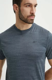 Reebok t-shirt treningowy Athlete 2.0 kolor szary melanżowy 100075792 - Koszulki męskie - miniaturka - grafika 1